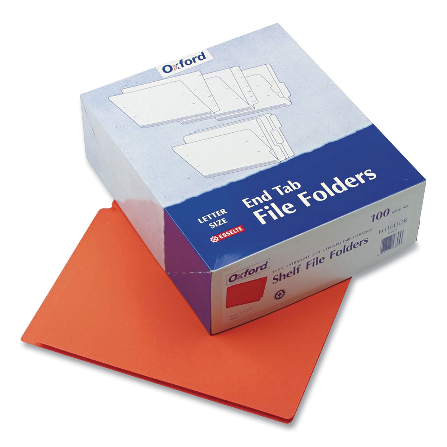 colored-end-tab-folders-with-reinforced-double-ply-straight-cut-tabs-letter-size-075-expansion-orange-100-box_pfxh110dor - 1