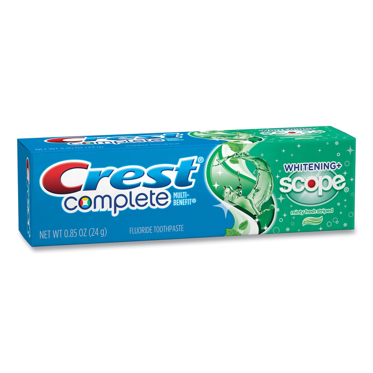 complete-whitening-toothpaste-+-scope-minty-fresh-085-oz-tube-36-carton_pgc38592ct - 1