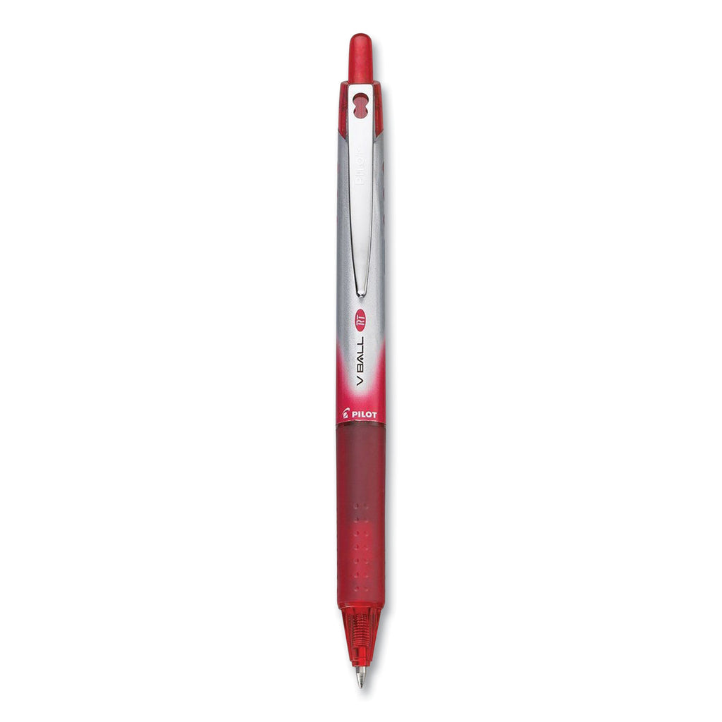 vball-rt-liquid-ink-roller-ball-pen-retractable-fine-07-mm-red-ink-red-white-barrel-dozen_pil26208dz - 1