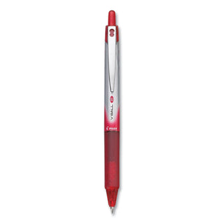 vball-rt-liquid-ink-roller-ball-pen-retractable-fine-07-mm-red-ink-red-white-barrel-dozen_pil26208dz - 1