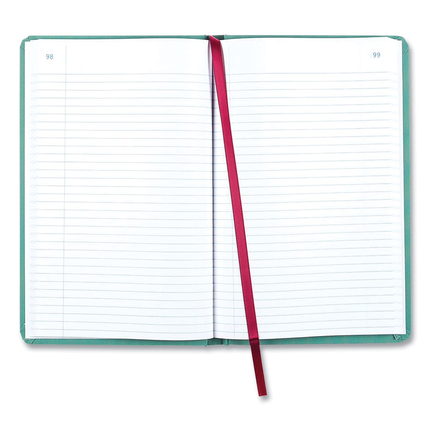 Tuff Series Record Book, Green Cover, 12 x 7.5 Sheets, 150 Sheets/Book