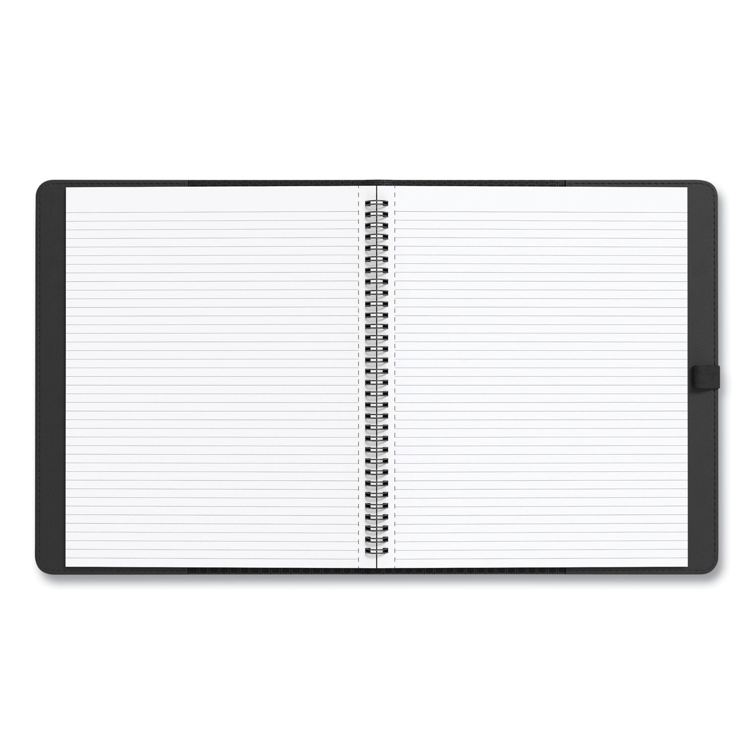 Soft-Cover Notebook Folio Set, 1-Subject, Narrow Rule, Black Cover, (80) 11 x 8.5 Sheets