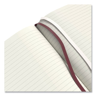 Hardcover Business Journal, 1-Subject, Narrow Rule, Purple Cover, (96) 8 x 5.5 Sheets