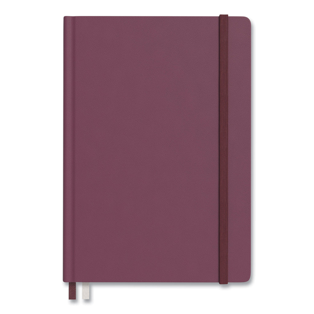 Hardcover Business Journal, 1-Subject, Narrow Rule, Purple Cover, (96) 8 x 5.5 Sheets