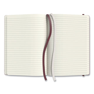 Hardcover Business Journal, 1-Subject, Narrow Rule, Purple Cover, (96) 8 x 5.5 Sheets