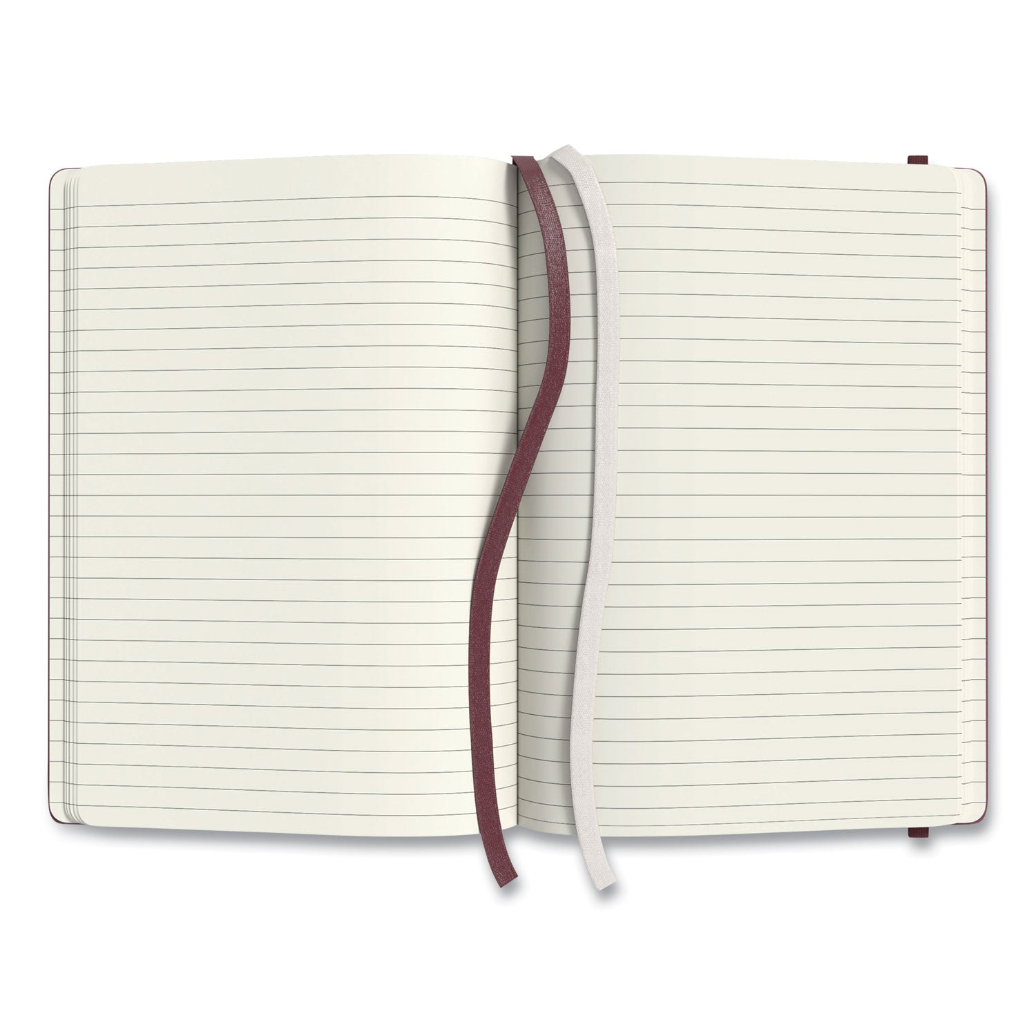 Hardcover Business Journal, 1-Subject, Narrow Rule, Purple Cover, (96) 8 x 5.5 Sheets