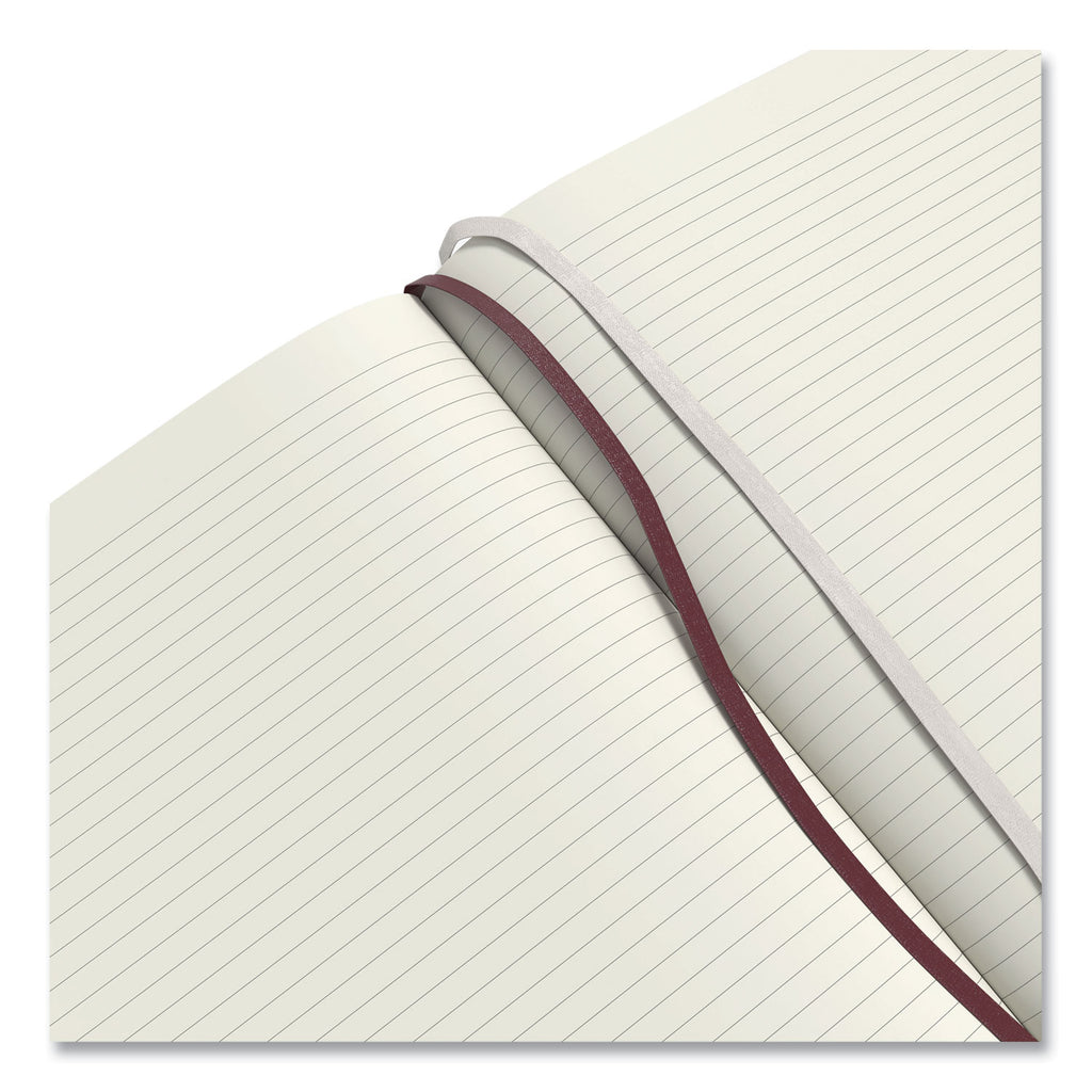 Hardcover Business Journal, 1-Subject, Narrow Rule, Purple Cover, (96) 10 x 8 Sheets
