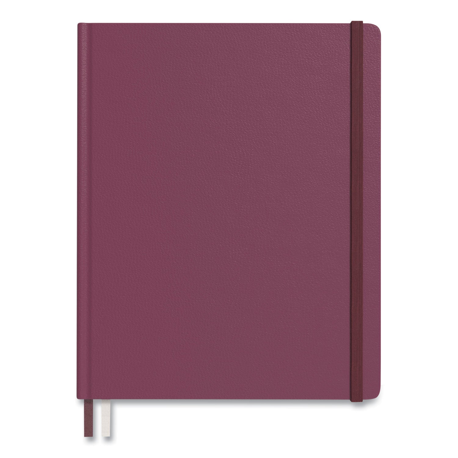Hardcover Business Journal, 1-Subject, Narrow Rule, Purple Cover, (96) 10 x 8 Sheets