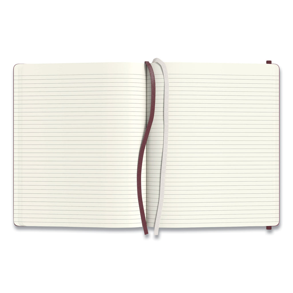 Hardcover Business Journal, 1-Subject, Narrow Rule, Purple Cover, (96) 10 x 8 Sheets
