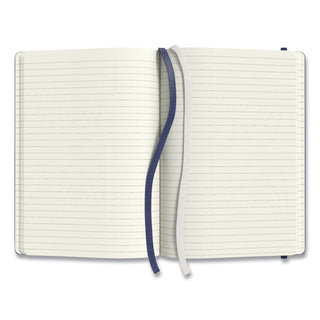 Hardcover Business Journal, 1-Subject, Narrow Rule, Blue Cover, (96) 8 x 5.5 Sheets