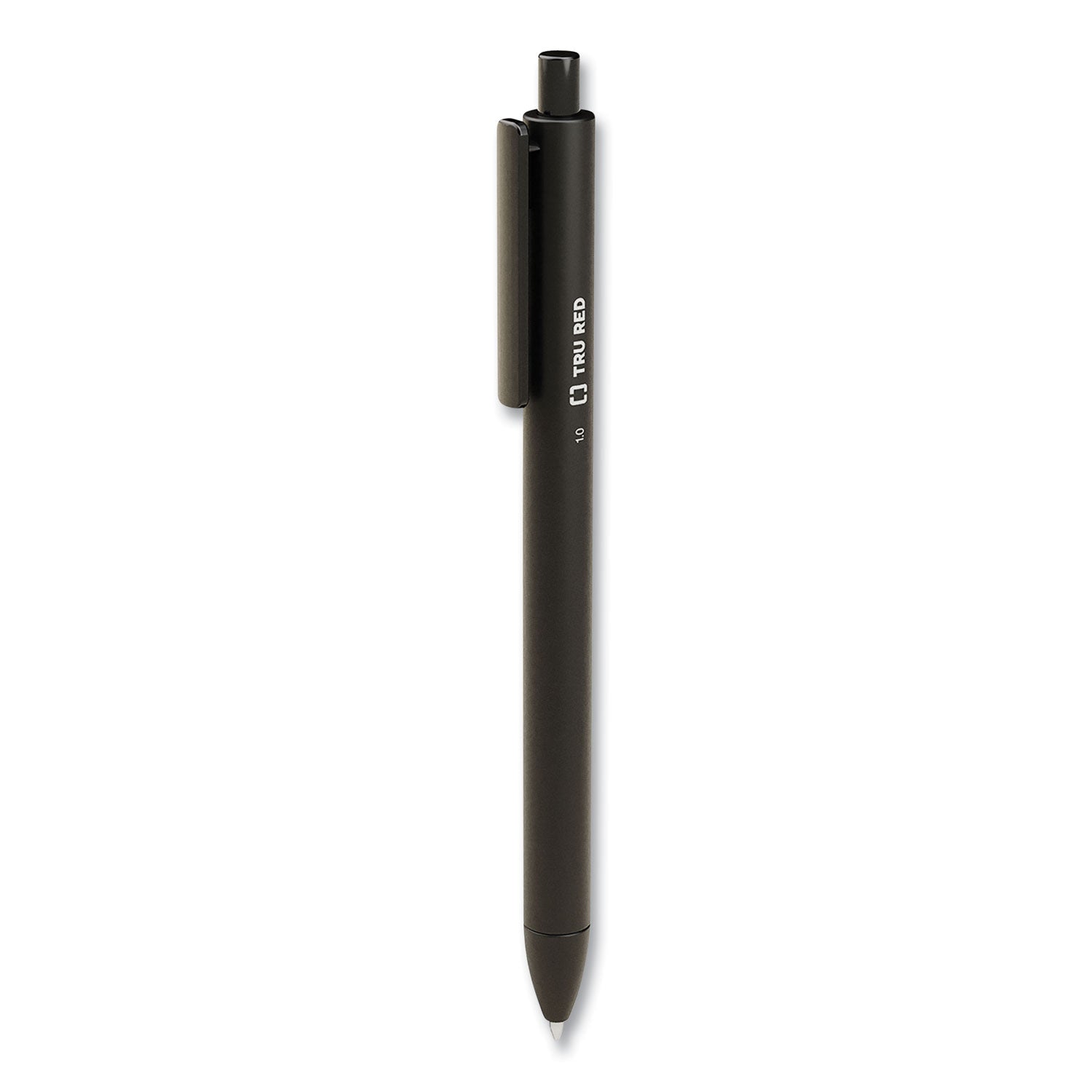 quick-dry-gel-pen-retractable-bold-1-mm-black-ink-black-barrel-5-pack_tud24399732 - 1