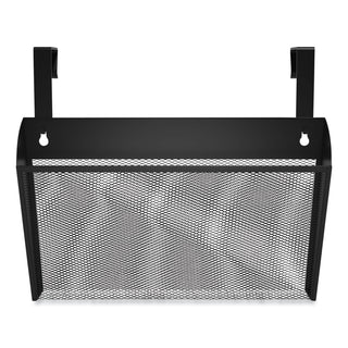 Wire Mesh Wall File, Letter Size, 14.37" x 3.34", Black