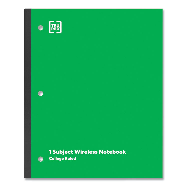 wireless-one-subject-notebook-medium-college-rule-green-cover-11-x-85-80-sheets_tud24423025 - 1