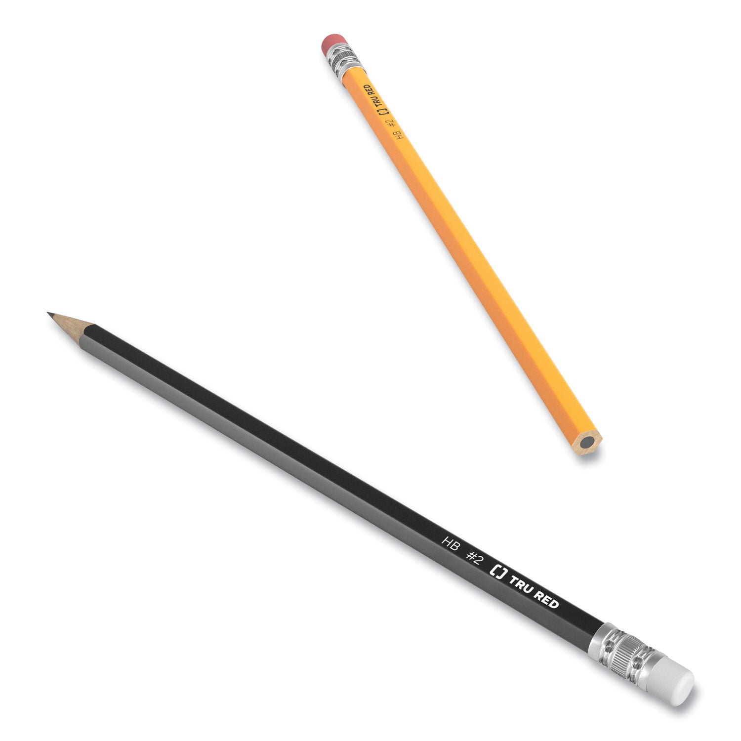 pre-sharpened-wooden-pencil-hb-#2-black-lead-yellow-barrel-24-pack_tud24424022 - 5