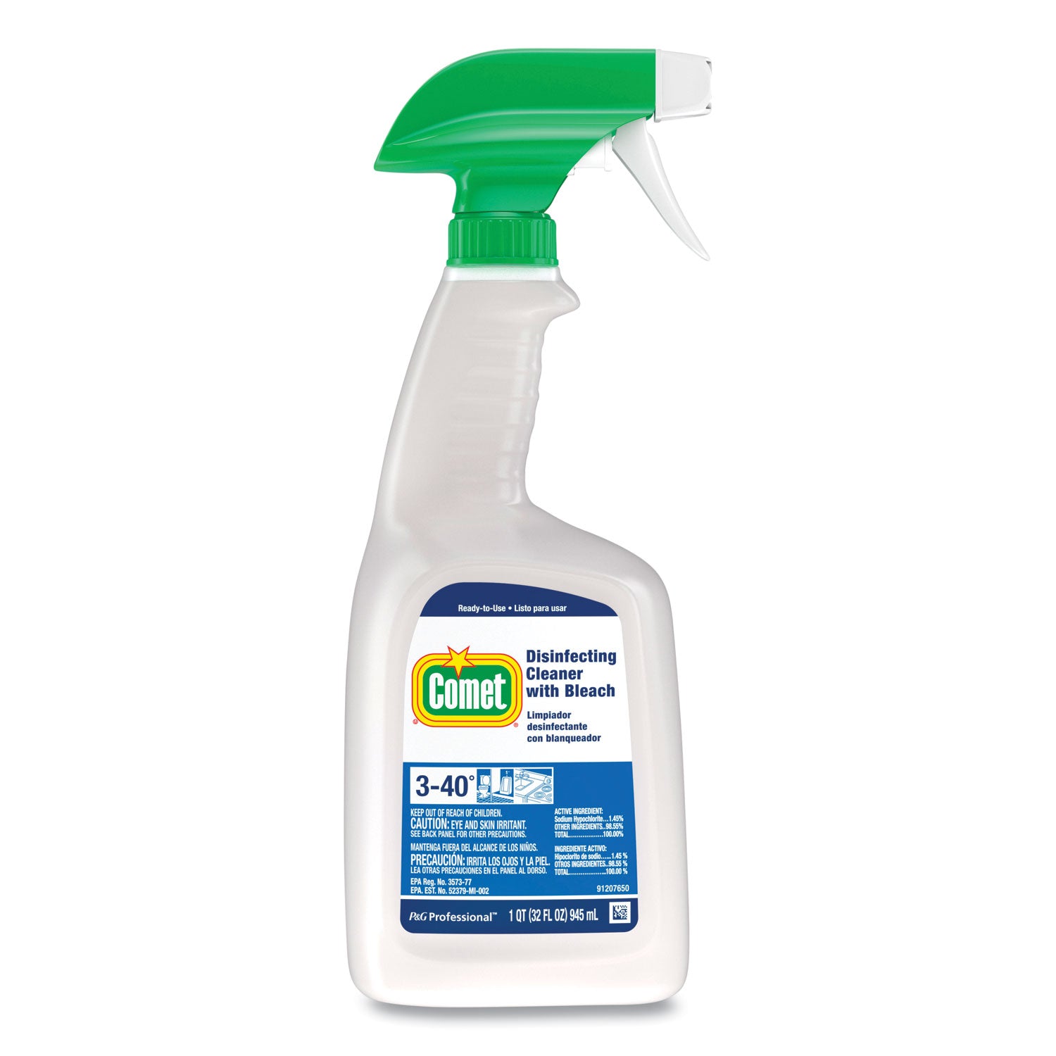 disinfecting-cleaner-with-bleach-32-oz-plastic-spray-bottle-fresh-scent-8-carton_pgc30314ct - 2