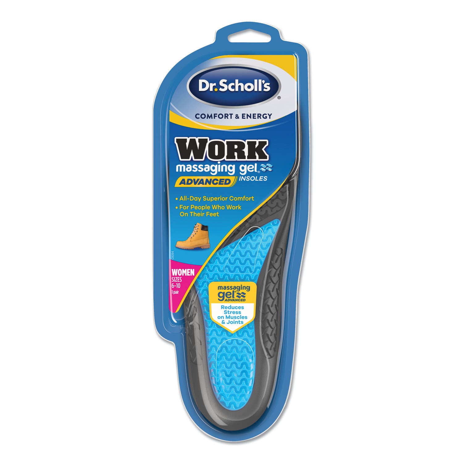 comfort-and-energy-work-massaging-gel-insoles-women-sizes-6-to-11-black-blue-pair_dsc59064 - 2