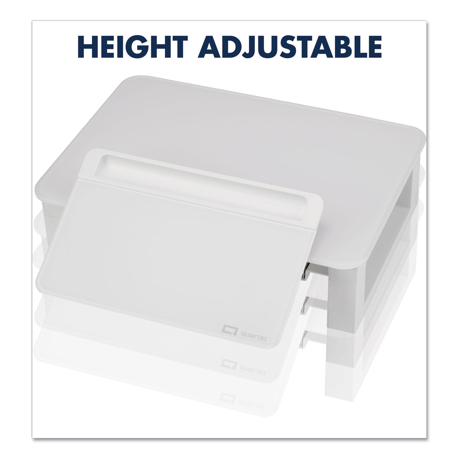 adjustable-height-desktop-glass-monitor-riser-with-dry-erase-board-14-x-1025-x-25-to-525-white-supports-100-lb_qrtq090gmrw01 - 6