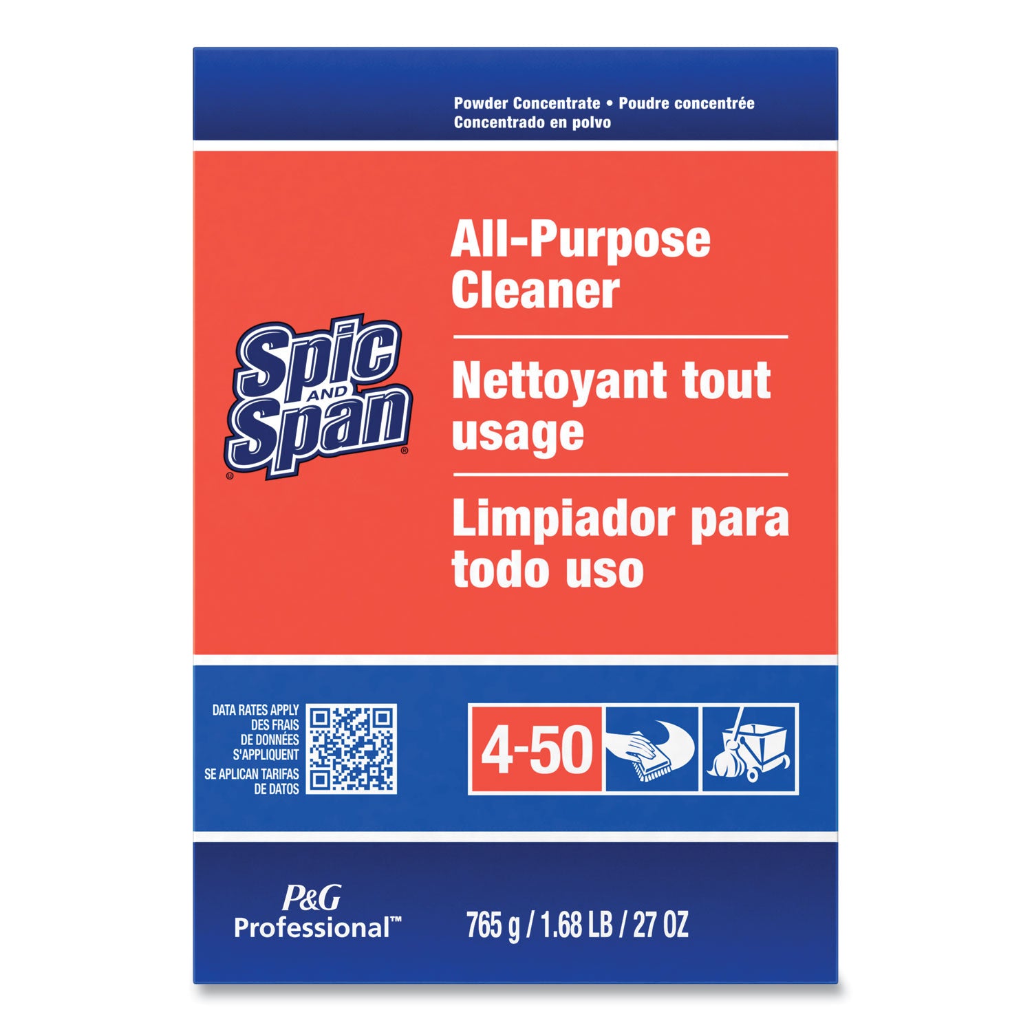 All-Purpose Floor Cleaner, 27 oz Box, 12/Carton - 