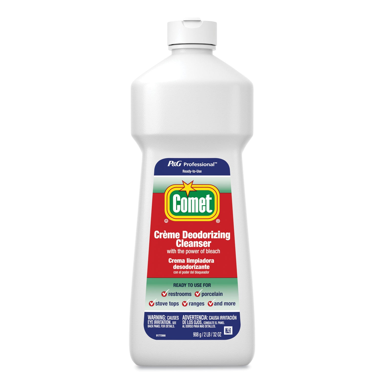 Creme Deodorizing Cleanser, 32 oz Bottle, 10/Carton