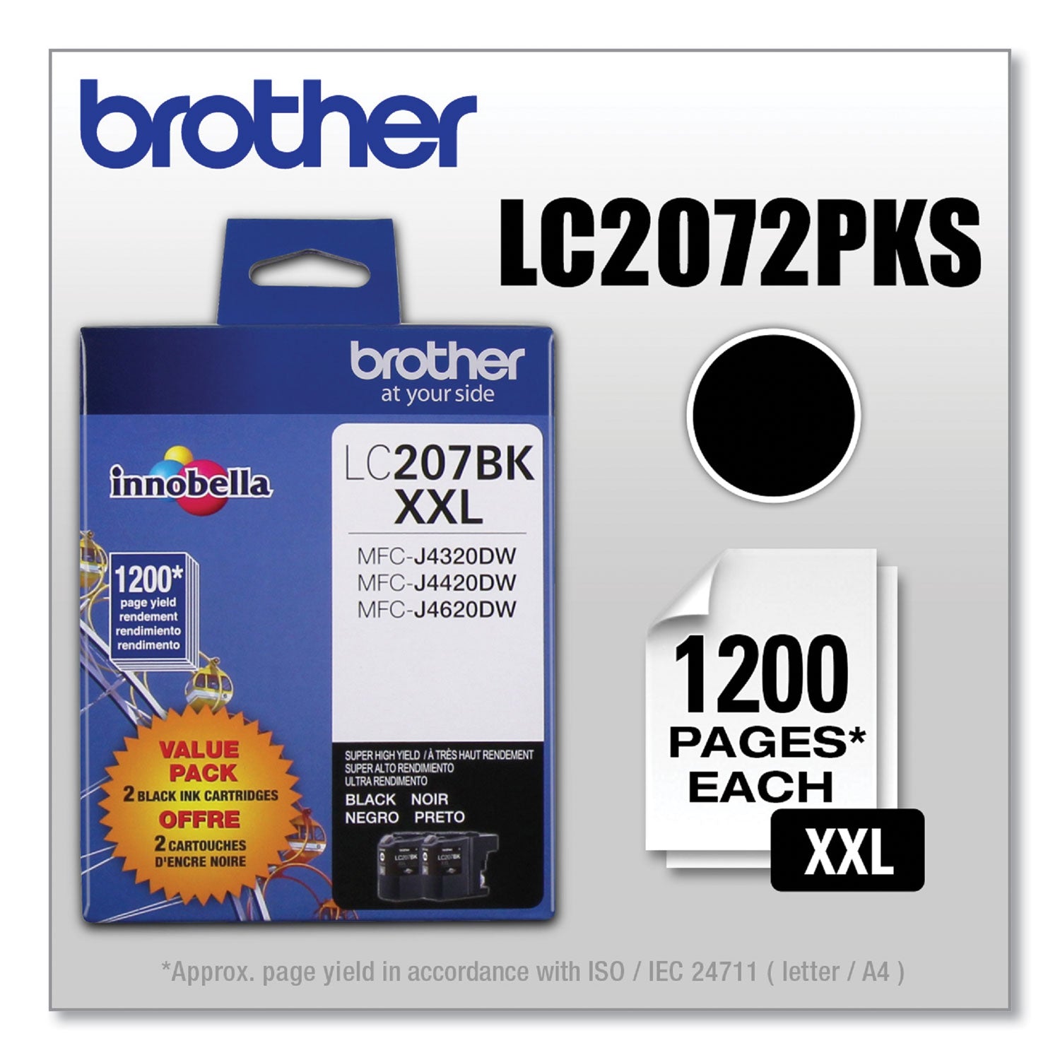 lc2072pks-innobella-super-high-yield-ink-1200-page-yield-black-2-pack_brtlc2072pks - 2