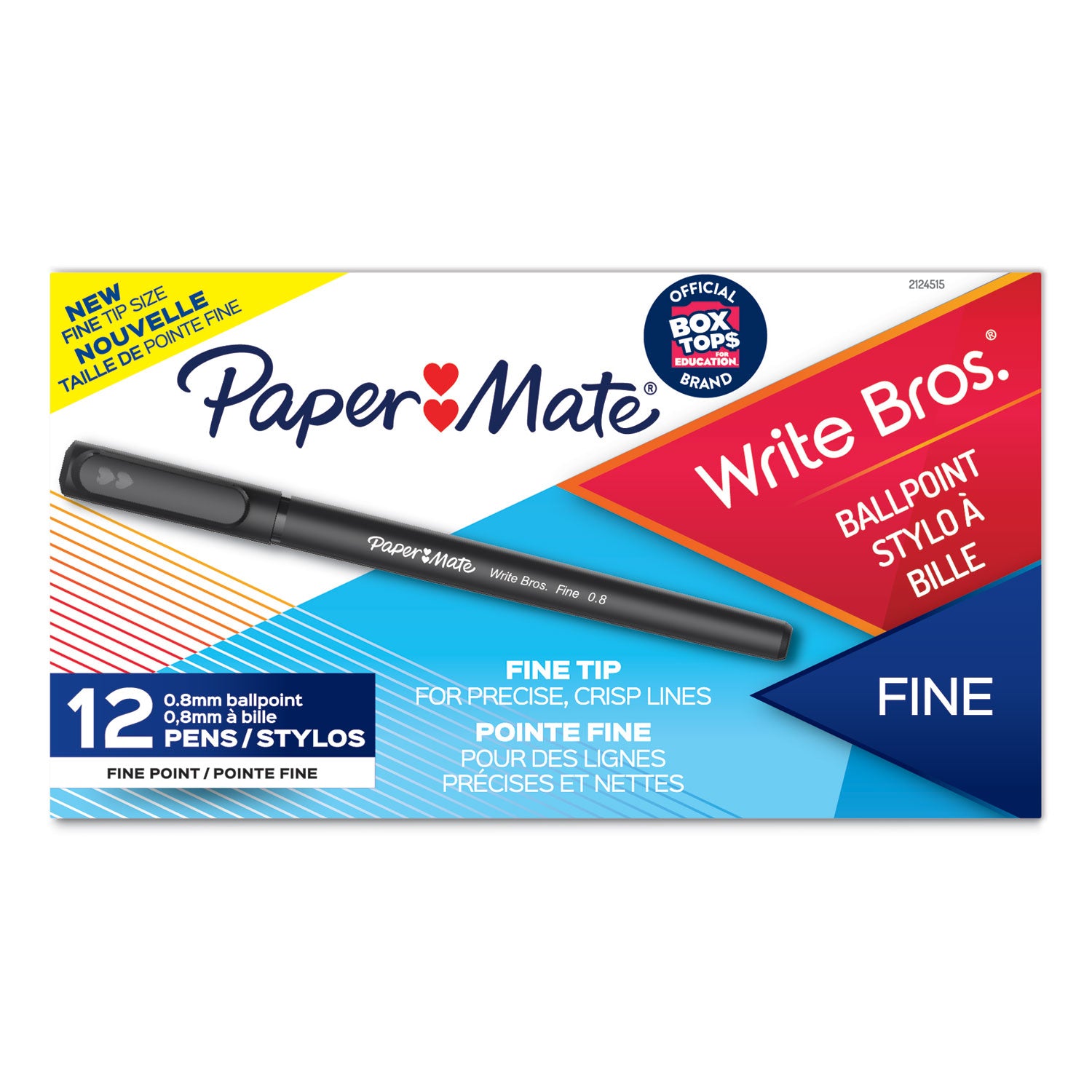 write-bros-ballpoint-pen-stick-fine-08-mm-black-ink-black-barrel-dozen_pap2124515 - 7