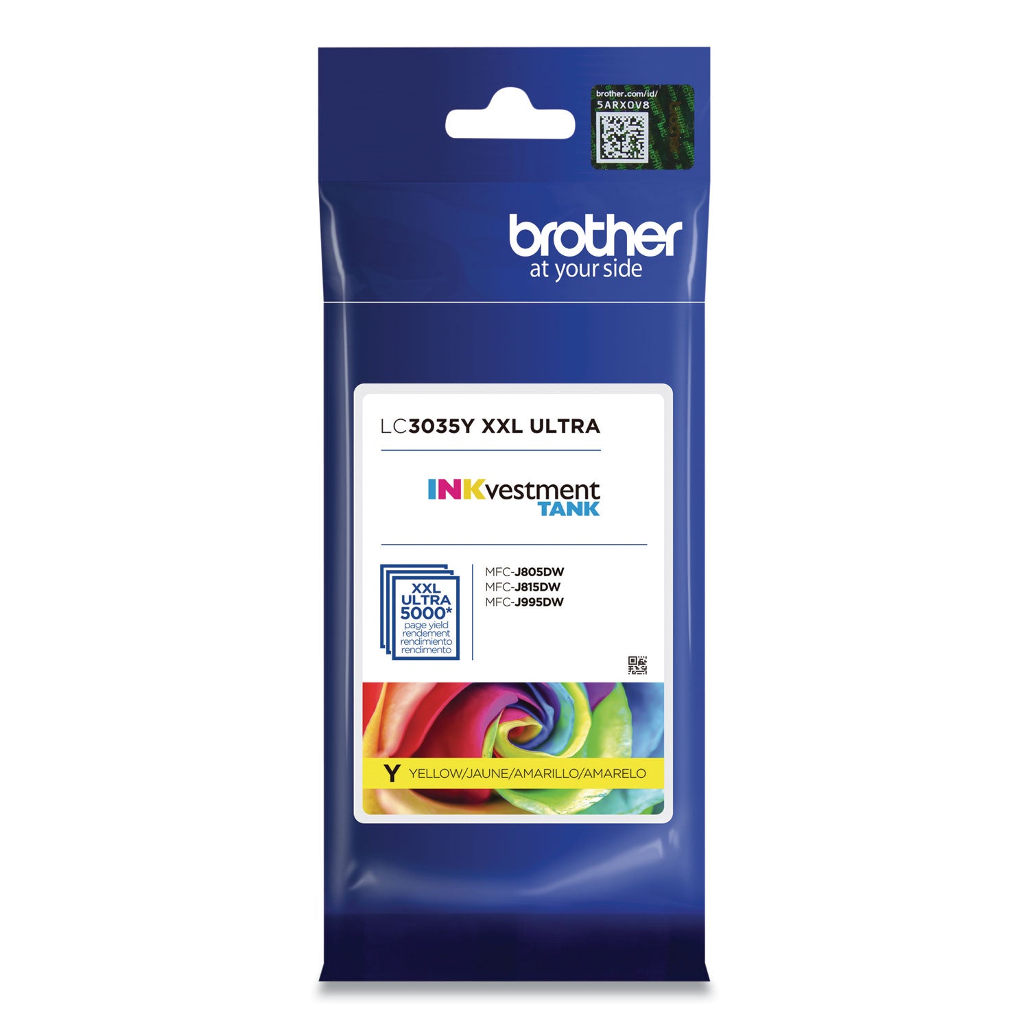 LC3035Y INKvestment Ultra High-Yield Ink, 5,000 Page-Yield, Yellow
