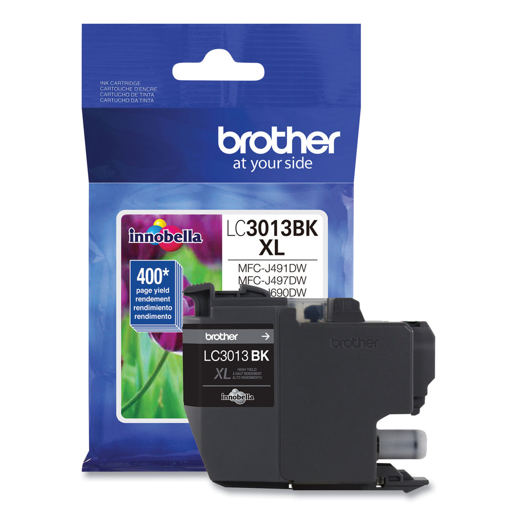 LC3013BK High-Yield Ink, 400 Page-Yield, Black