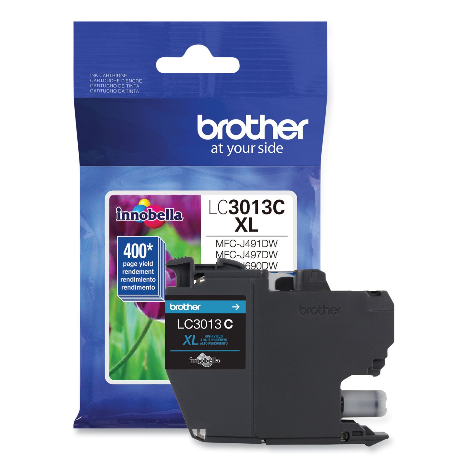 LC3013C High-Yield Ink, 400 Page-Yield, Cyan