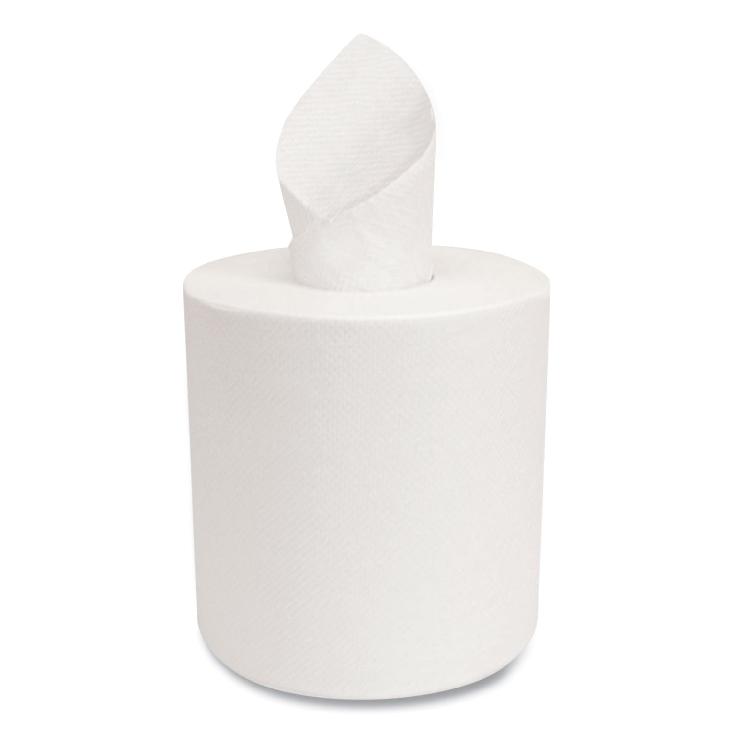 Morsoft Center-Pull Roll Towels, 2-Ply, 6.9" dia, White, 600 Sheets/Roll, 6 Rolls/Carton