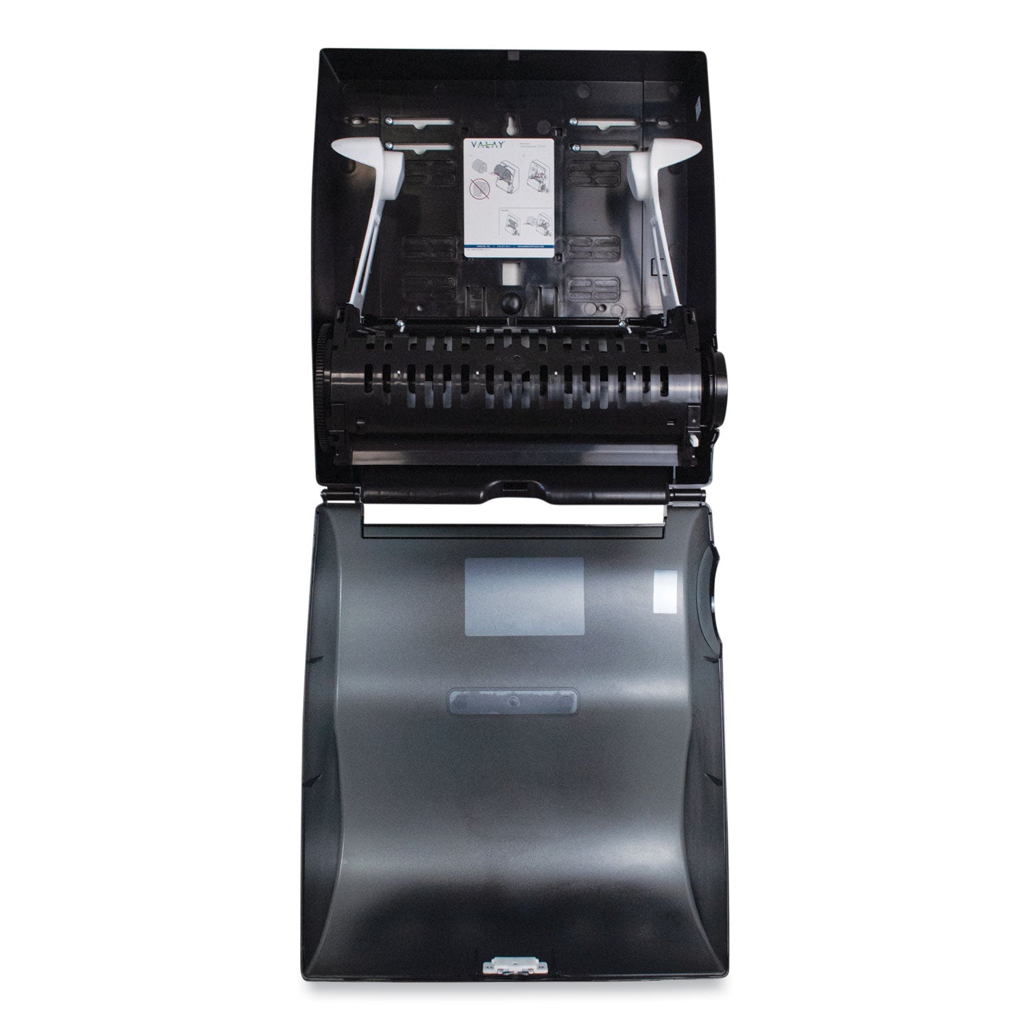 valay-10-inch-roll-towel-dispenser-1325-x-9-x-1425-black_morvt1010 - 7