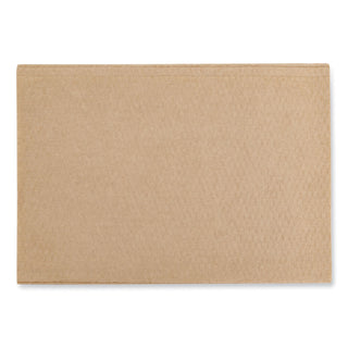 Valay Interfolded Napkins, 2-Ply, 6.5 x 8.25, Kraft, 6,000/Carton