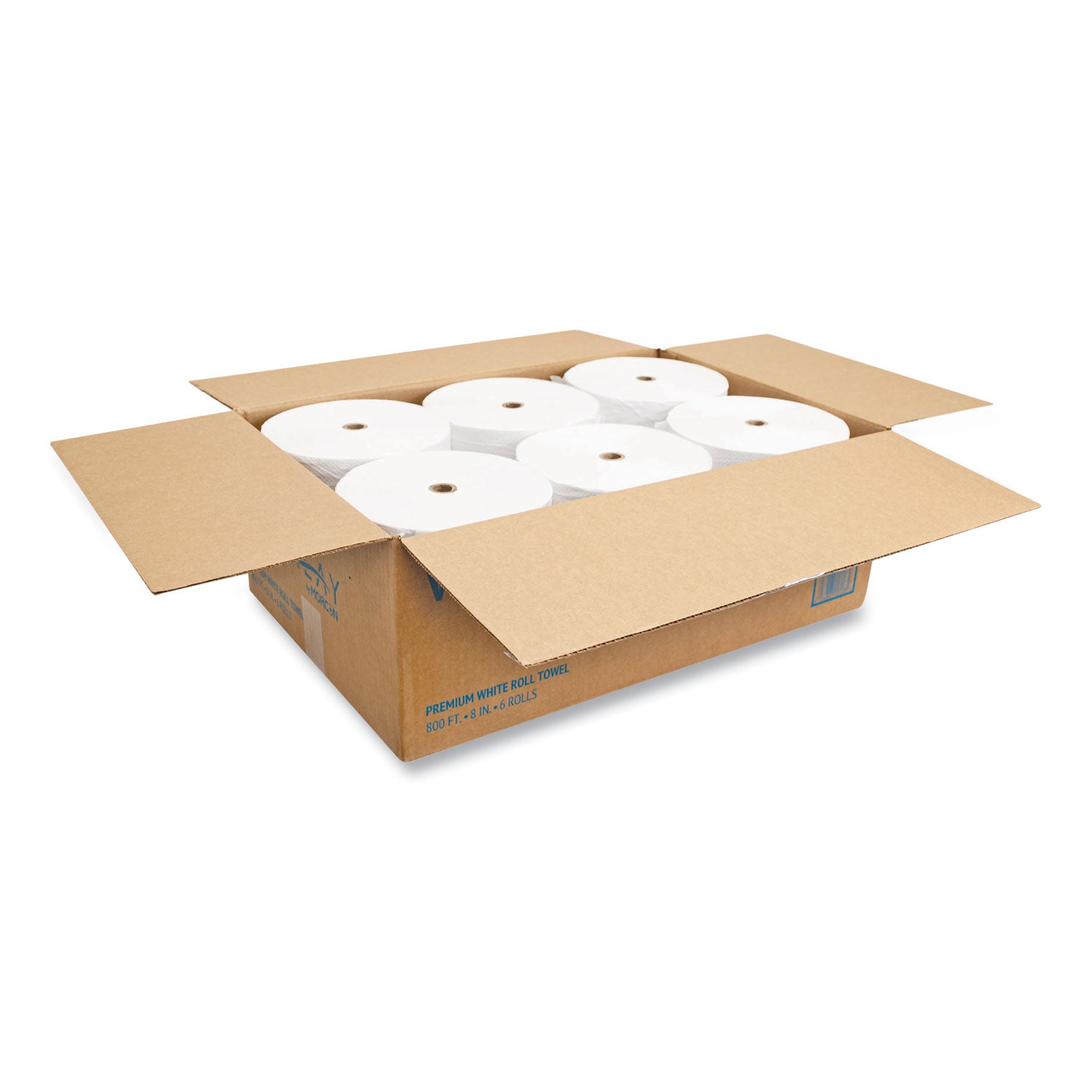 valay-proprietary-roll-towels-1-ply-8-x-800-ft-white-6-rolls-carton_morvw888 - 3