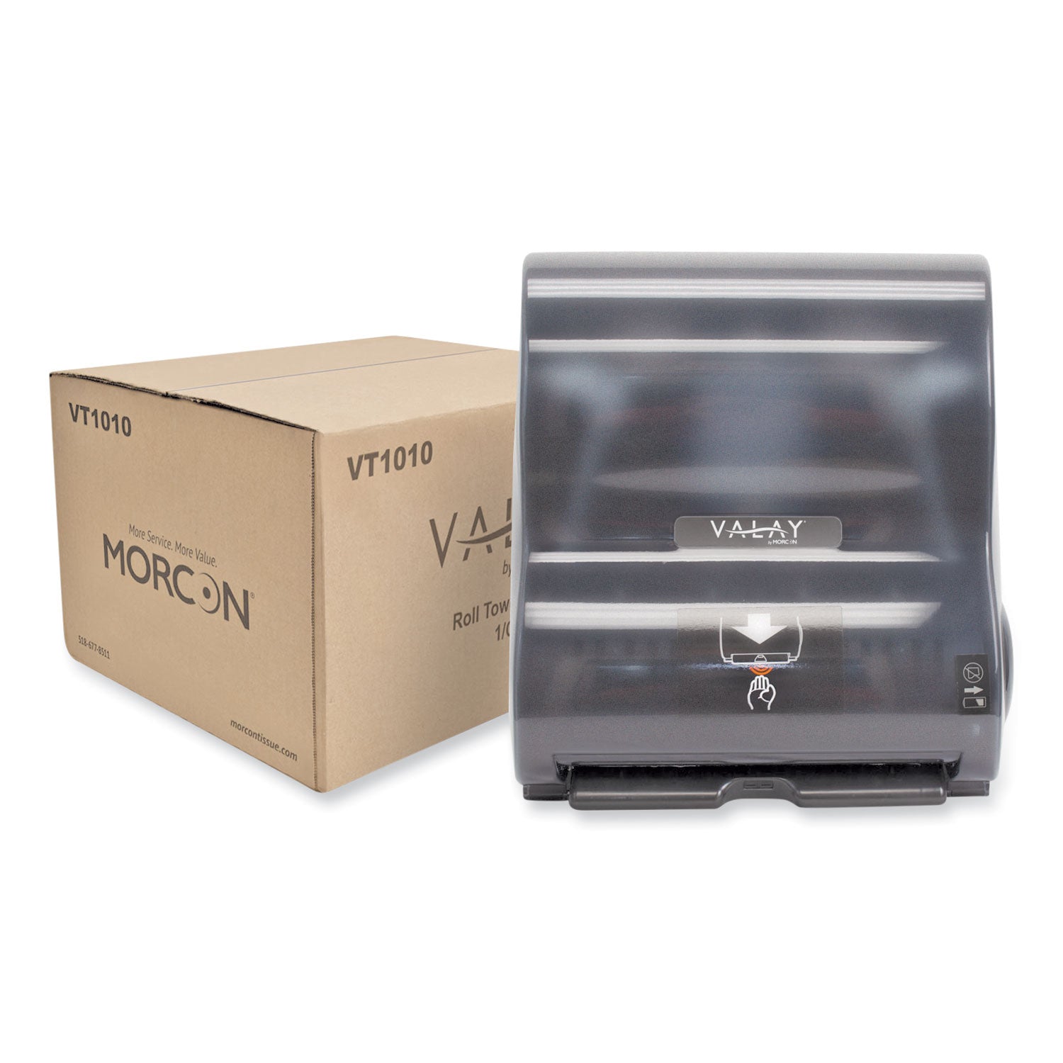 valay-10-inch-roll-towel-dispenser-1325-x-9-x-1425-black_morvt1010 - 1