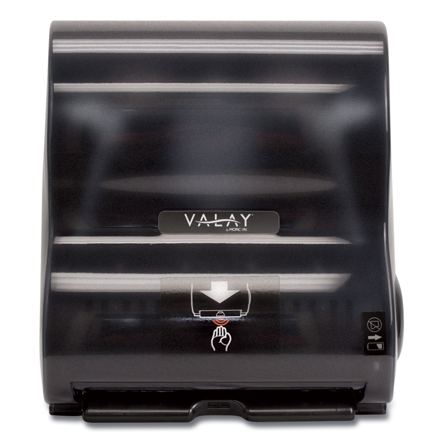 Valay 10 Inch Roll Towel Dispenser, 13.25 x 9 x 14.25, Black