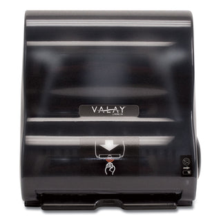 Valay 10 Inch Roll Towel Dispenser, 13.25 x 9 x 14.25, Black