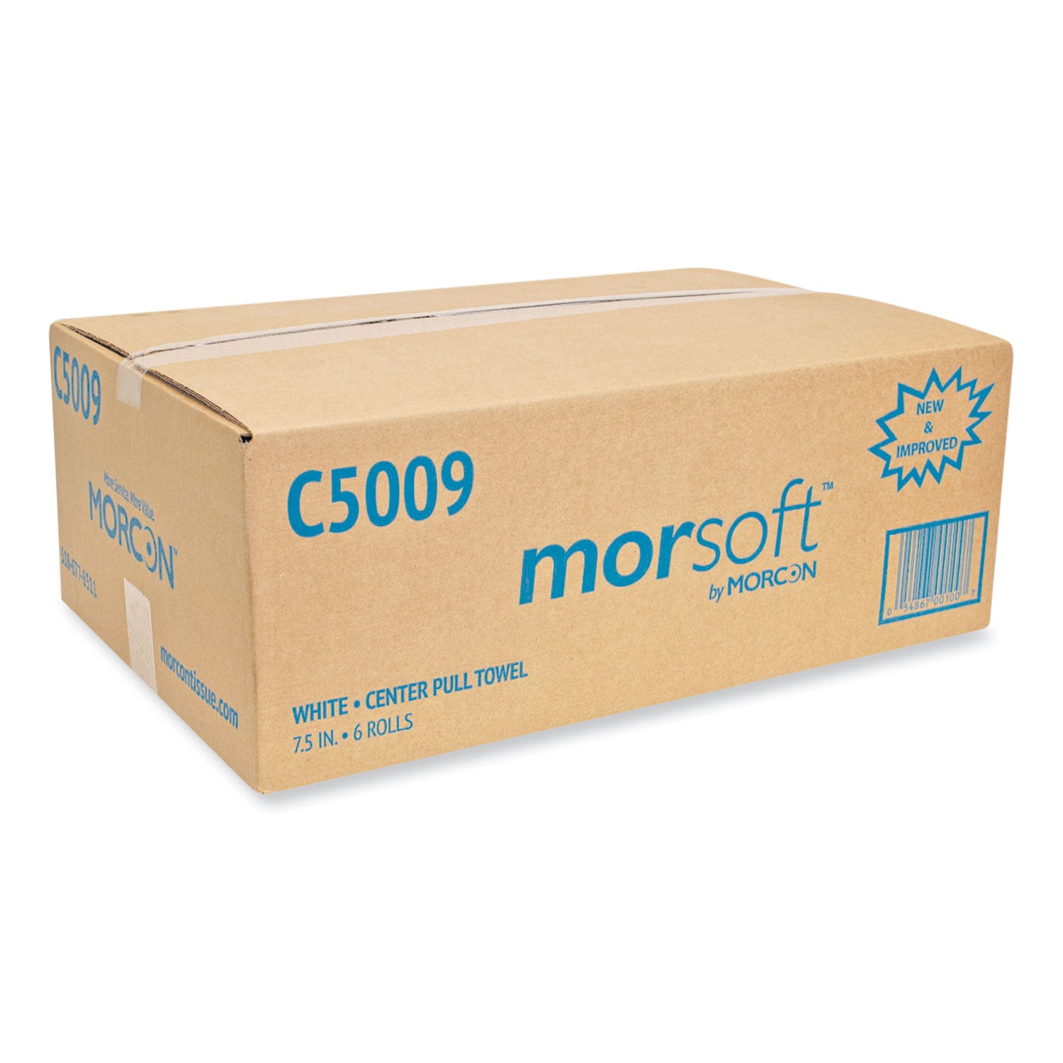 morsoft-center-pull-roll-towels-2-ply-69-dia-500-sheets-roll-6-rolls-carton_morc5009 - 2