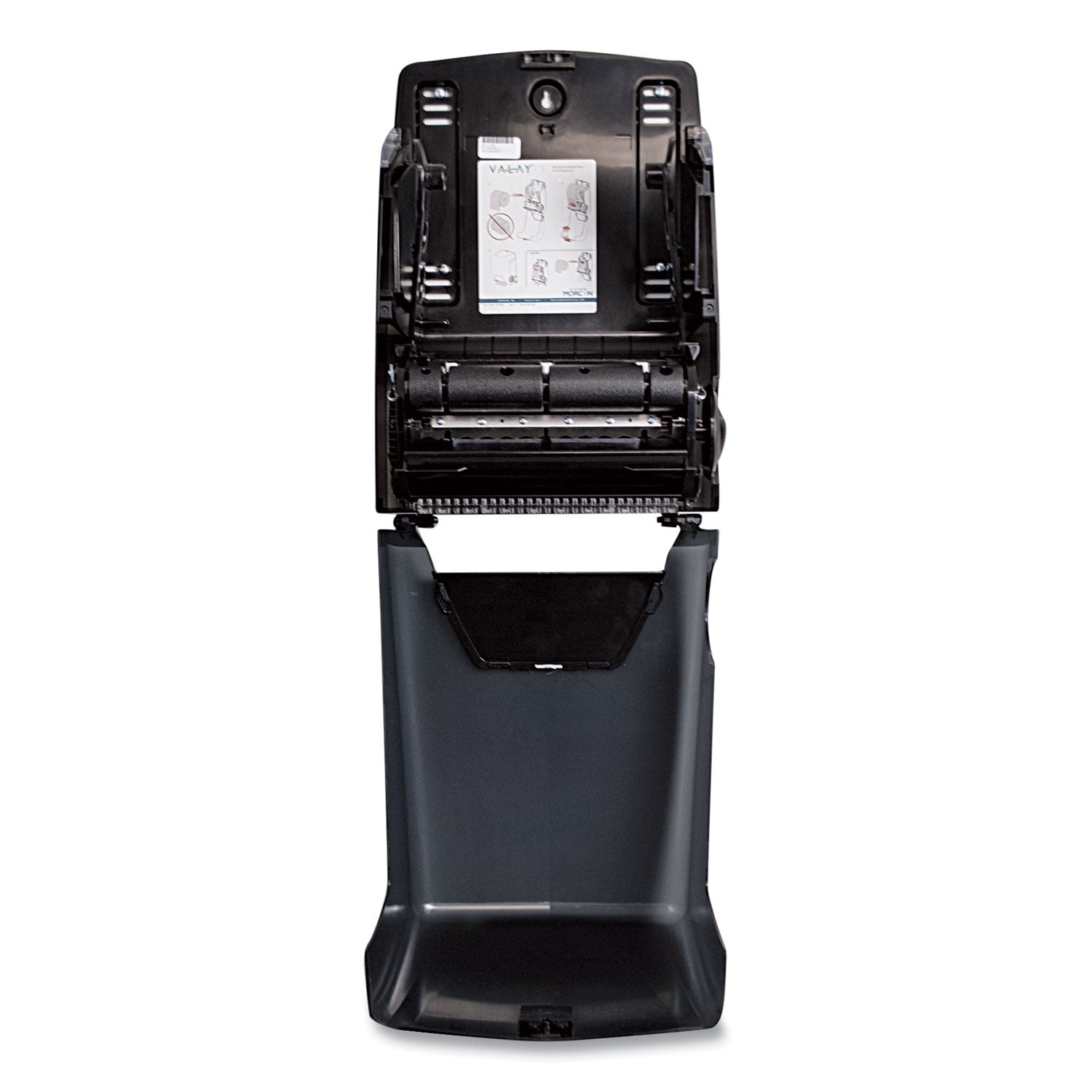 valay-proprietary-roll-towel-dispenser-1175-x-85-x-14-black_morvt1008 - 6