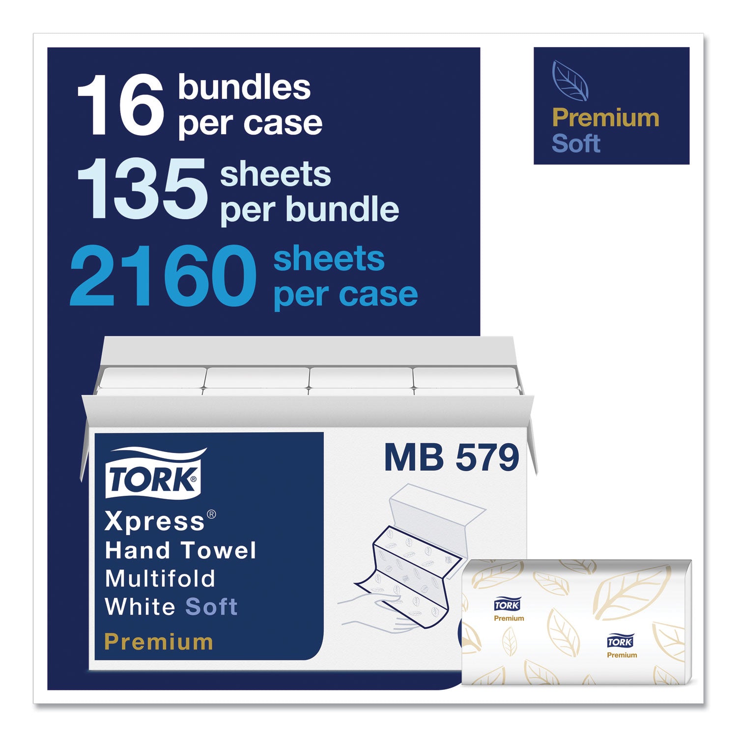 premium-soft-xpress-3-panel-multifold-hand-towels-2-ply-913-x-95-white-with-blue-leaf-135-packs-16-packs-carton_trkmb579 - 2