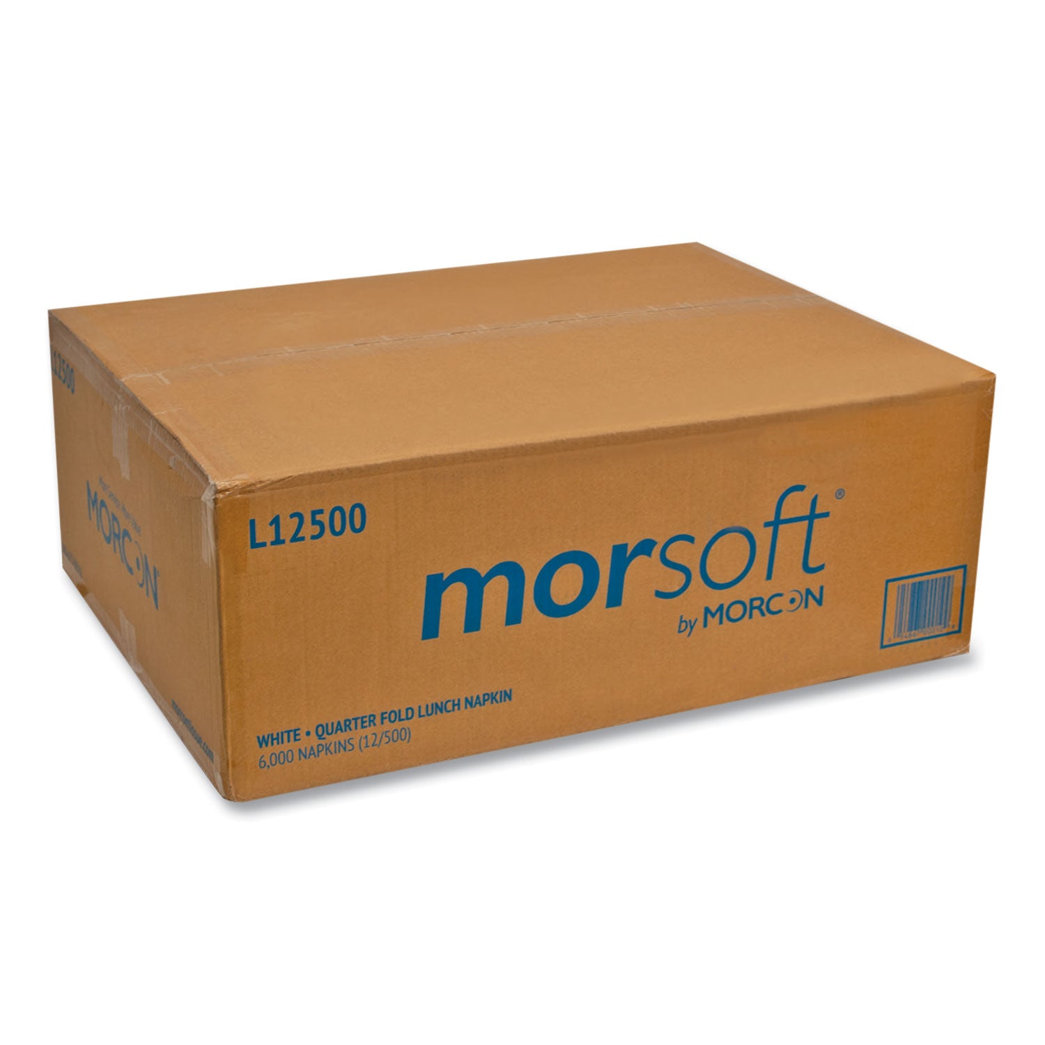 morsoft-1-4-fold-lunch-napkins-1-ply-118-x-118-white-6000-carton_mor1250 - 2