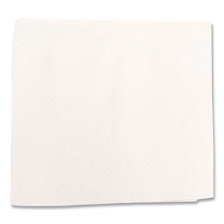 Morsoft Dinner Napkins, 1-Ply, 16 x 16, White, 250/Pack, 12 Packs/Carton