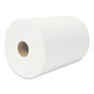 10 Inch TAD Roll Towels, 1-Ply, 10" x 550 ft, White, 6 Rolls/Carton