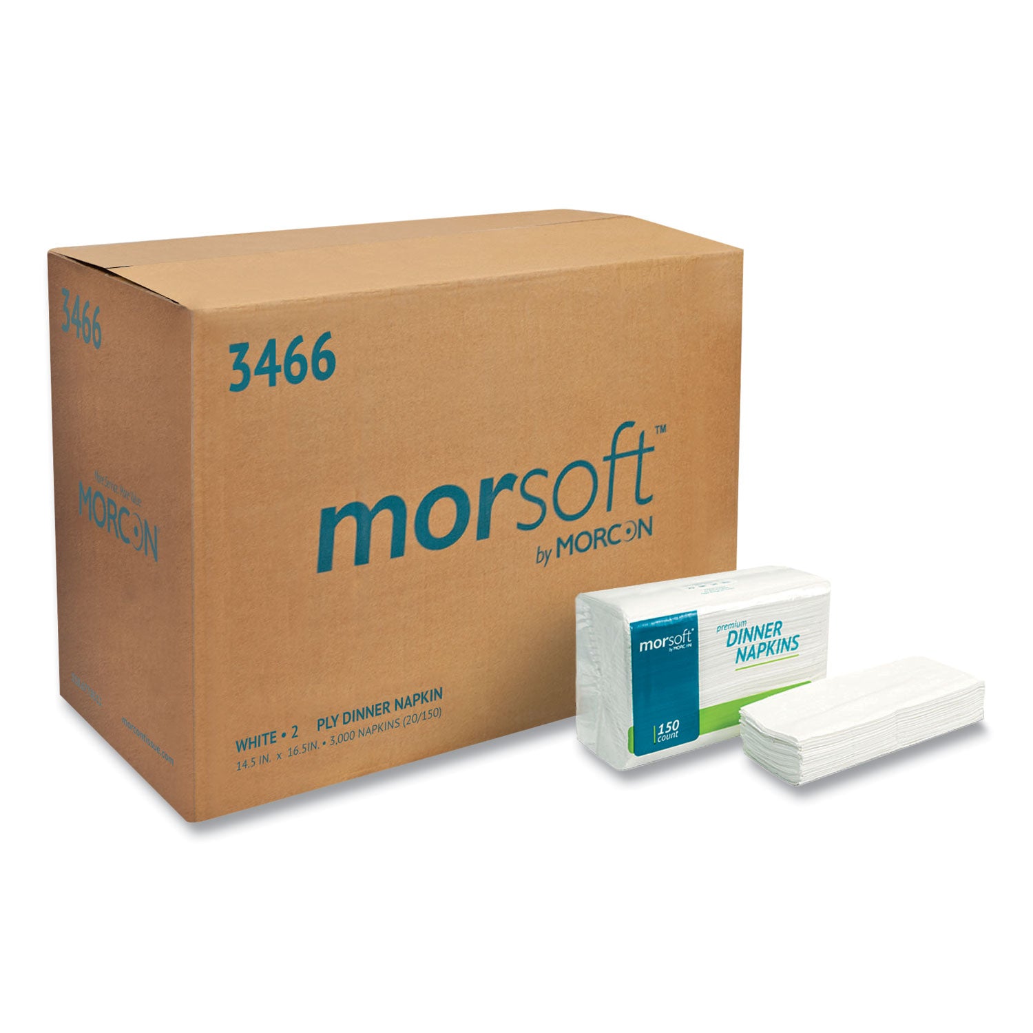 morsoft-dinner-napkins-2-ply-145-x-165-white-3000-carton_mor3466 - 1