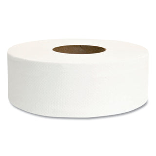 Jumbo Bath Tissue, Septic Safe, 2-Ply, White, 3.3" x 700 ft, 12 Rolls/Carton