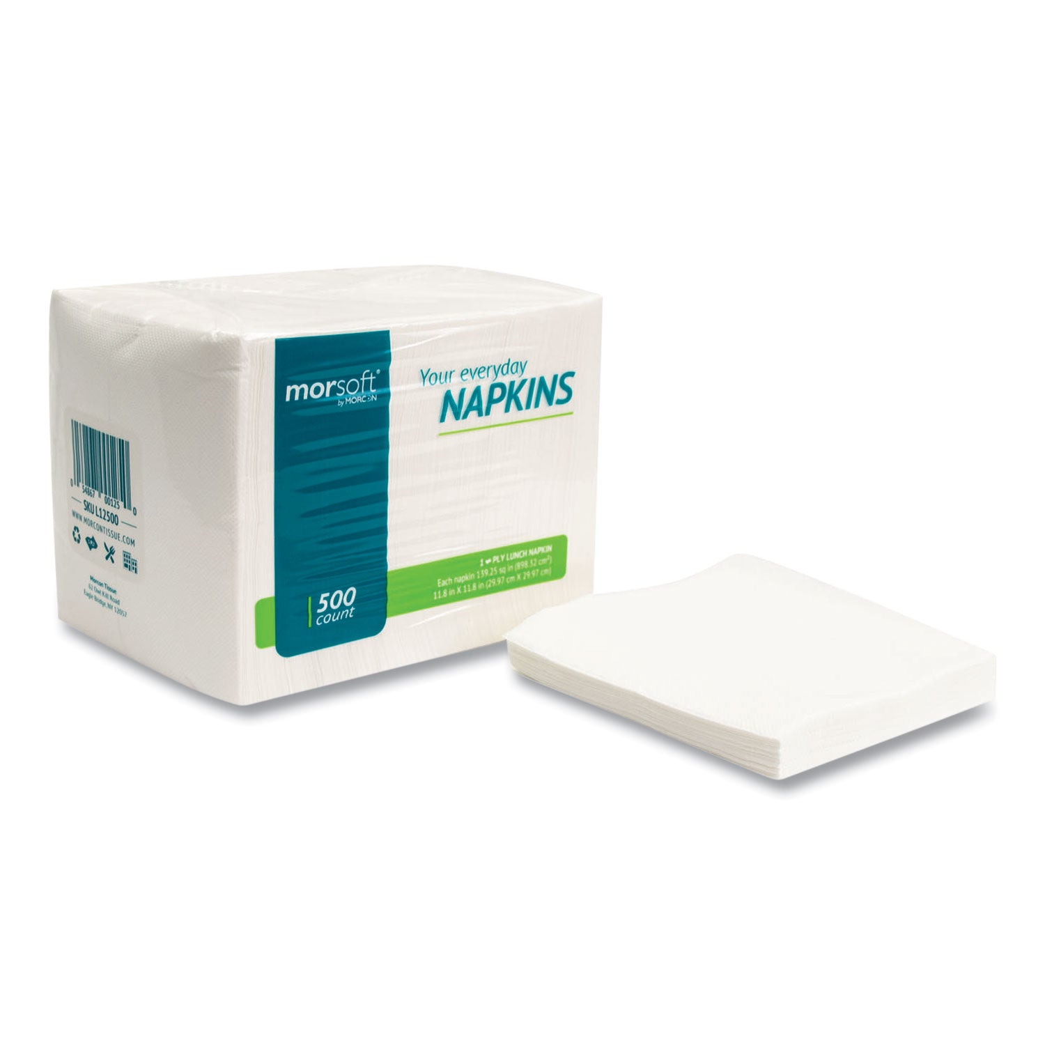 morsoft-1-4-fold-lunch-napkins-1-ply-118-x-118-white-6000-carton_mor1250 - 5