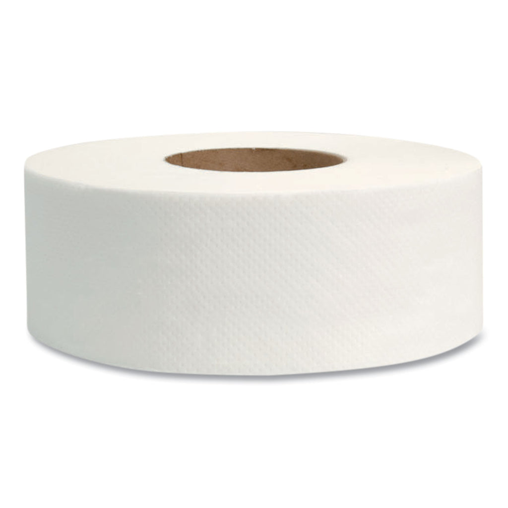 Jumbo Bath Tissue, Septic Safe, 2-Ply, White, 3.3" x 500 ft, 12/Carton