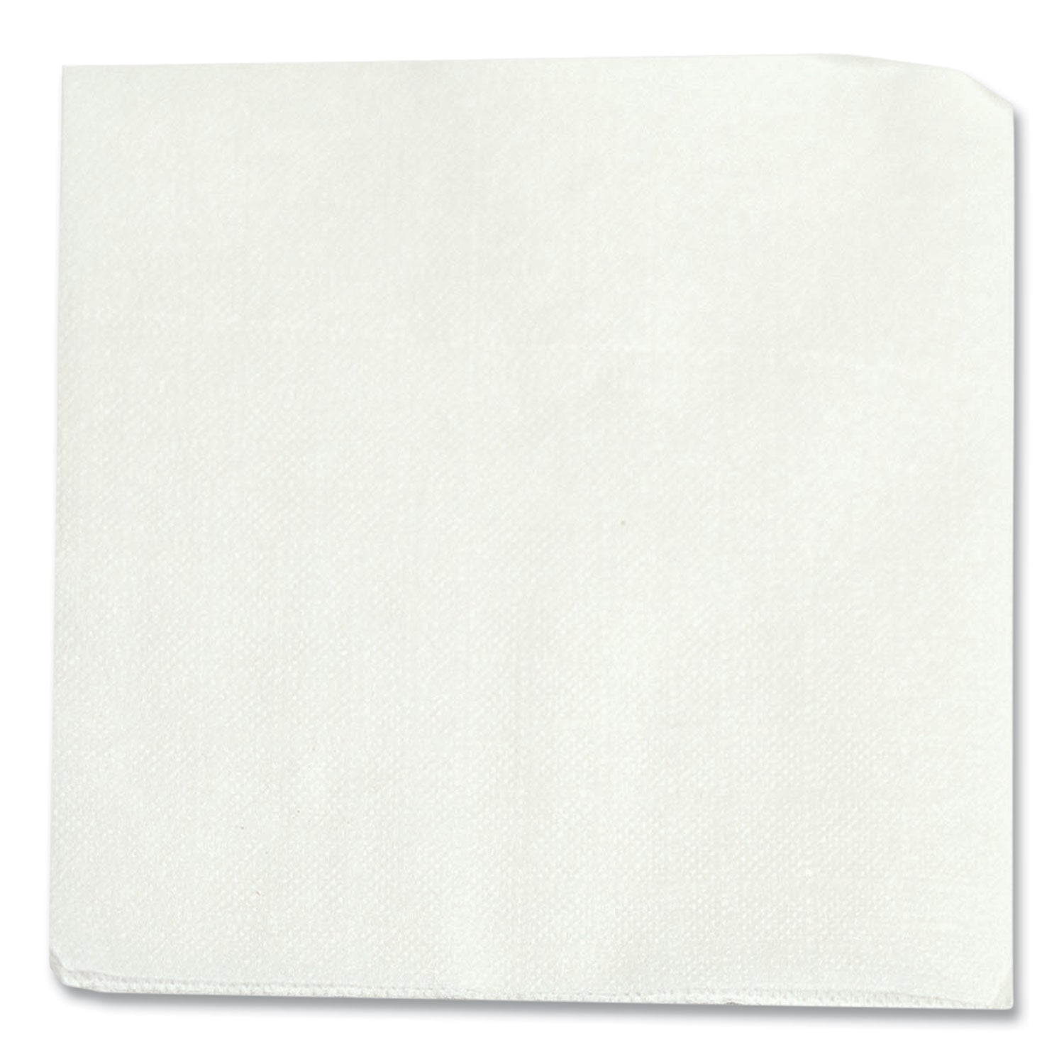 Morsoft Beverage Napkins, 9 x 9/4, White, 500/Pack, 8 Packs/Carton