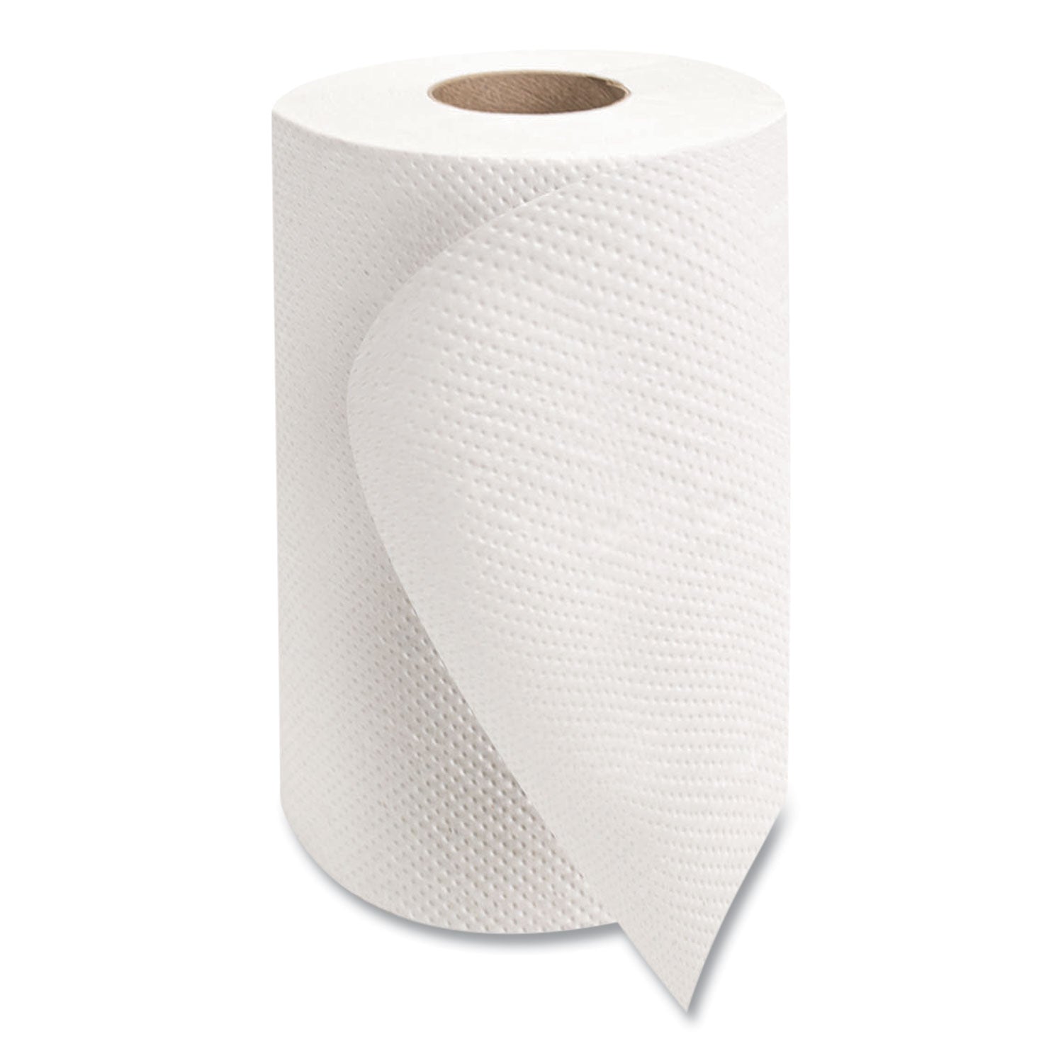 Morsoft Universal Roll Towels, 1-Ply, 8" x 350 ft, White, 12 Rolls/Carton - 