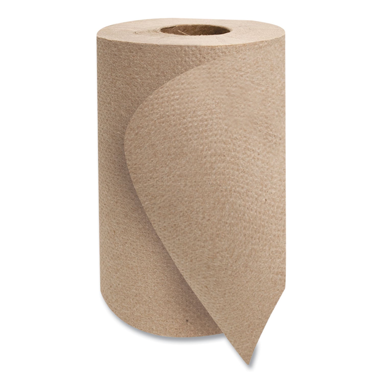 Morsoft Universal Roll Towels, 1-Ply, 8" x 350 ft, Brown, 12 Rolls/Carton - 