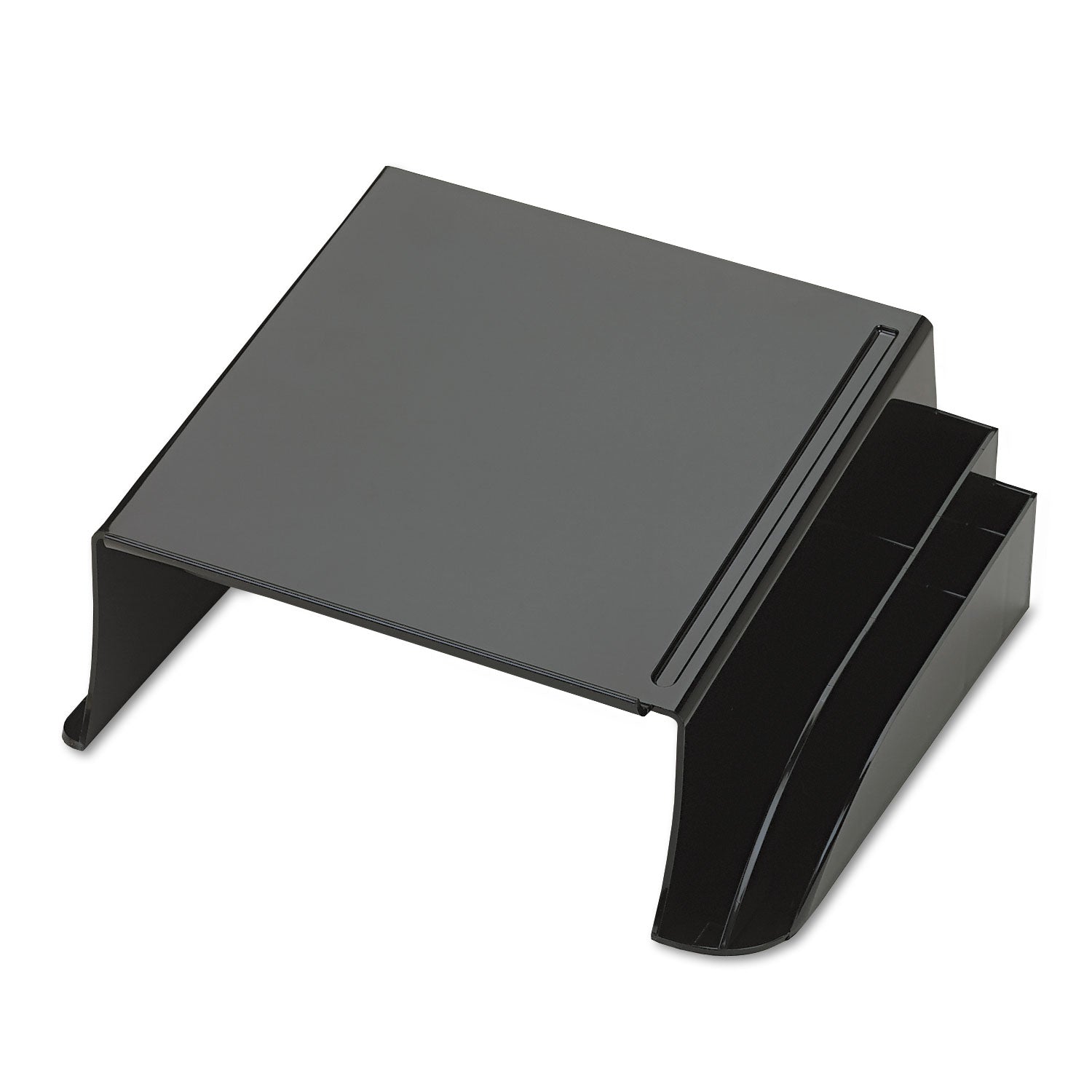 Officemate 2200 Series Telephone Stand, 12.25 x 10.5 x 5.25, Black - 
