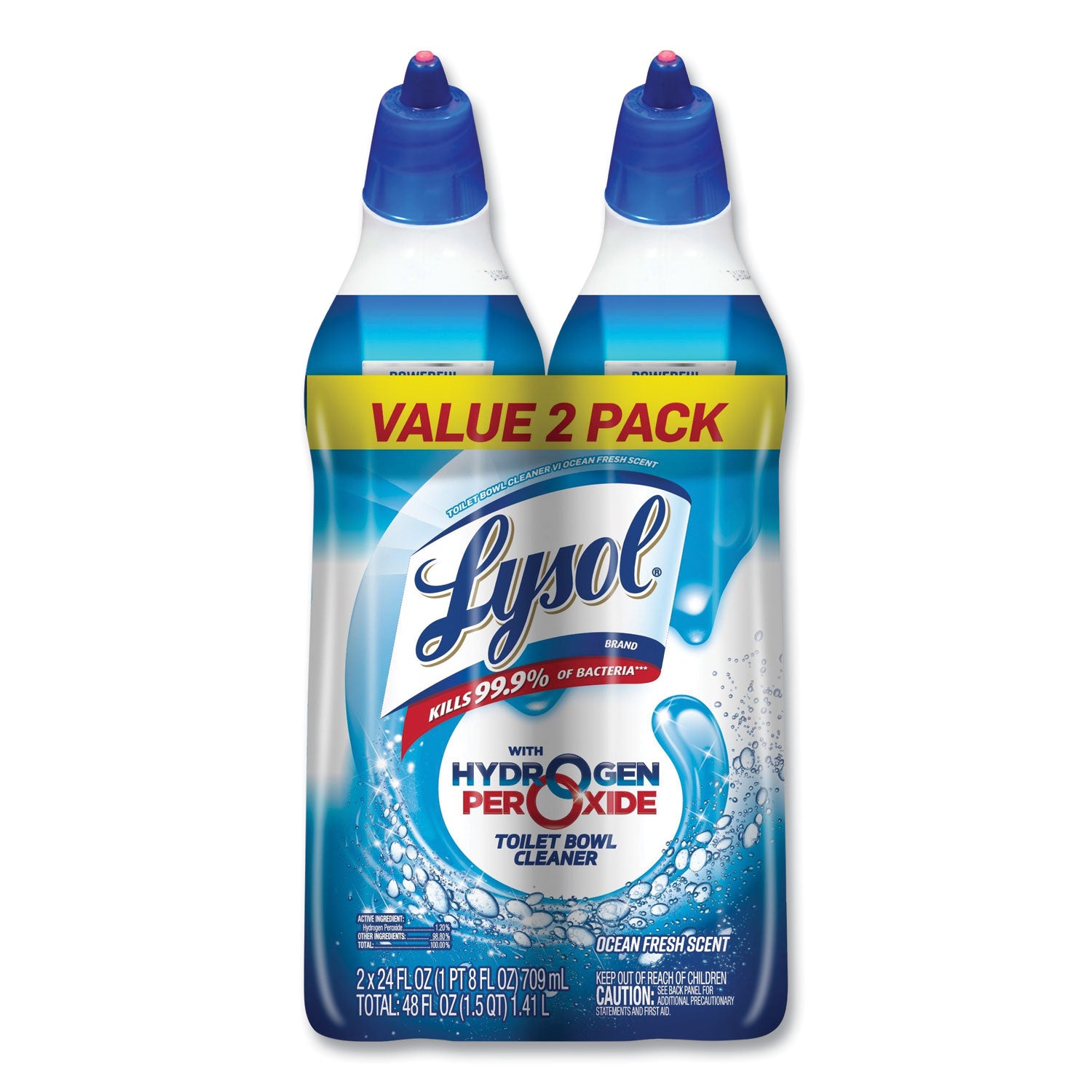 toilet-bowl-cleaner-with-hydrogen-peroxide-ocean-fresh-24-oz-angle-neck-bottle-2-pack-4-packs-carton_rac96084 - 1